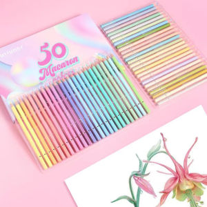 Brutfuner 12/24/50/72 Colors Macaron Colour Pencil Professional Oily Colored Pencils Coloured Pencils set School Art Supplies