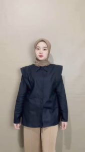 [FAEYZA.CLO] VINA SHIRT - KEMEJA ATASAN WANITA LENGAN PANJANG BAHAN SHAKILA ADEM LEMBUT ALL SIZE - COD - INSTAN