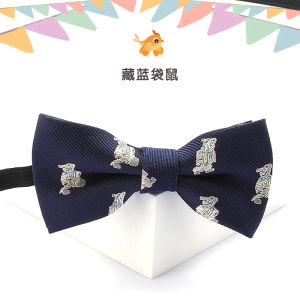 สไตล์เกาหลี Ultra-narrow Ultra-cool โพลีเอสเตอร์ เด็กลายทาง โบว์ เน็คไทสําหรับ นักเรียน การแสดงและการแสดง เนคไทเด็กชาย