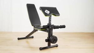 (ẢNH THẬT & VIDEO)BG - SU-200 Ghế Tập tạ Cơ Bụng Đa Năng Cao Cấp 2 Trong 1 SU200