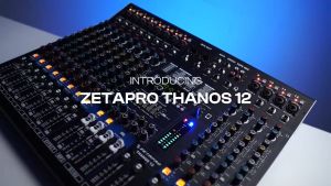 MIXER ZETAPRO THANOS 12 ORIGINAL / Mixer 12 Channel Thanos12 Effect Reveb 199 Dsp Edit A Edit B Original