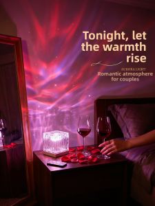 BEAUTY IN THE LIGHT | Romantic Atmosphere Star Projector Night Light