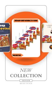 5PCS Mie Sedaap Goreng Chef Devina Lengkap dengan Sambal Merah