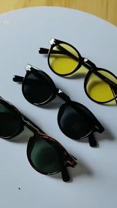 Ladies and Mens Fashion Glasses Retro Round Rice Nail Decorative Trendy Glasses Daily Commuter Dress Up Glasses