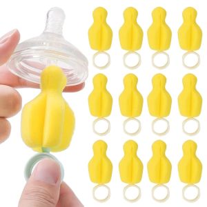 10/5/3/1pcs Sponge Brush 360 Degree Rotating Cleaning Brush Baby Pacifier Brushes Bottle Washing Cleaner Tool