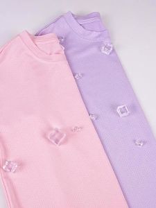 JKIDS | Pleated Quick-dry Ice-silk Girls Summer Outfit