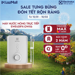 [MỚI] Máy nước nóng trực tiếp Electrolux UltimateHome 300 EWE451PX-DWX6 - Giao lắp 0Đ