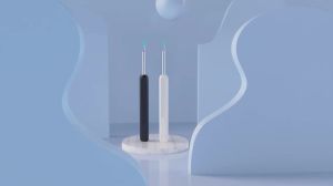 Smart Visual Ear Cleaner with Camera 1296P Ear Sticks USB C Charging Ear Wax Removal Tool WIFI Connection 6 LED Lights Earpick