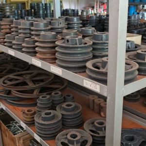 มูเล่สายพาน 2 ร่องA รู 16 มิล ขนาด 2" และ 2-1/2"สองนิ้วครึ่ง คุณภาพดีแถมฟรีน็อต มูเล่ มู่เล่ มู่เลย์