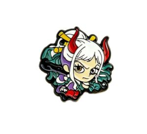 Bandai | Cute Japanese Anime One Piece Boy Cartoon Enamel Pins Set 6pcs Fashion Lapel Badges Brooches for Coats Mens Jewelry Gift