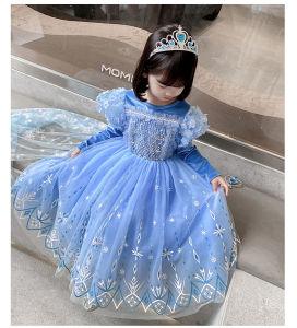 Elsa Cosplay Autumn Winter New Dress