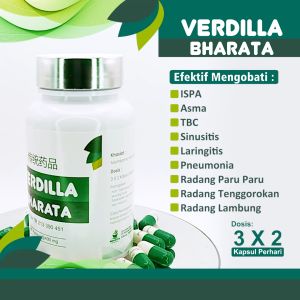 Verdilla Bharata 100% Asli: Obat ISPA, Radang Tenggorokan, Amandel, Paru-paru & Lambung
