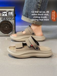 SENMA | Dép Quai hậu Chống Trượt Bền cho Nam lái Xe