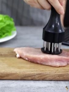 DiyHomeIpoh Meat Tenderizer With Stainless Steel Kitchen Tools Cooking Accessories松肉器