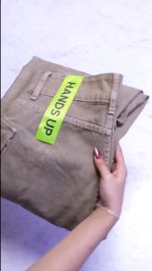 JINISO - Cargo Baggy Highwaist Jeans 412 HANDS UP