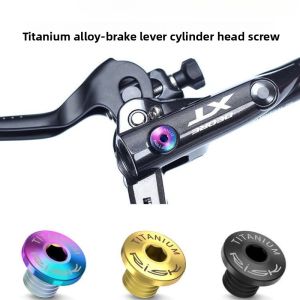 Titanium Oil Cap Screw for XT XTR M615 M675 M785 M8000 Disc Brake Lever Cycling Accessories