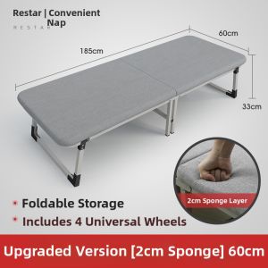 RESTAR | Portable Single Folding Bed for Adults
