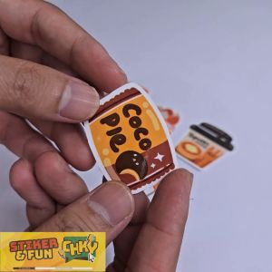 Stiker FUN Cemilan Korea Vol 4