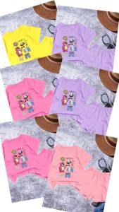 Bộ bé gái hình gấu nón quần áocho bé gái siêu xinh cho bé 6-24kg.BGL25.