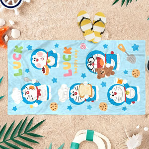 52TOYS | Khăn Tắm Nhanh Khô Doraemon Thiết Kế Hoạt Hình Nhật Bản Dành Cho Phòng Tập Thể Dục Bể Bơi Quà Tặng Vui Nhộn Mùa Hè Cho Bạn Bè Và Gia Đình