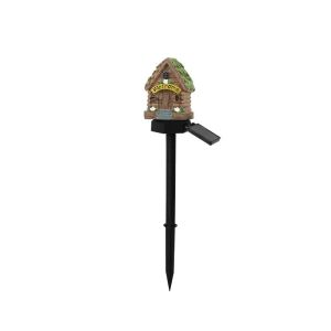 1PC Năng Lượng Mặt Trời Nhựa Hình Nấm Nhà Đèn LED Chống Nước Tầng Cắm Ngoài Trời Sân Vườn Bãi Cỏ Trang Trí Sáng Tạo Phong Cách Hiện Đại Thân ABS