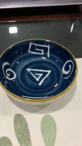 BOSSLU Mangkok Kecil Wadah Saus Motif Japan 2L0Q08