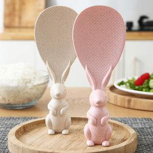 (Ready Stock)Standing Up Rice Paddle Non-Sticky Spoon Kitchen Cooking Tools Lovely Meal Spoon Cooking Tools Kitchen Accessories