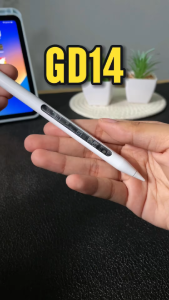 Bút cảm ứng GOOJODOQ GD14 mới có pad tìm ứng dụng của tôi và phím tắt tùy chỉnh cho pad Gen 10/9 Air4/5/6 Pro 11/12.9/13 2018-2024