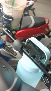 บาร์ยาวยึดรูกระจกมอไซค์ บาร์เสริม ขาจับอเนกประสงค์ ติดกระจกมองข้างมอเตอร์ไซค์ บาร์จับ Nmax/Xmax/AEROX/Vespa(0184)