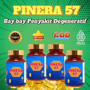 4 Box Pinera 57 Obat Herbal Alami Bantu Atasi Stroke Diabetes Jantung Pemhuluh Darah Tersumbat Hipertensi Kolesterol Peradangan Asam Lambung Asam Urat