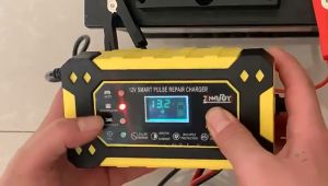 Upgrade Version Car Battery Charger 12v 24v Original Heavyduty For Motor Fully Automatic Fast Charging Suitable For All Kinds Of Batteries