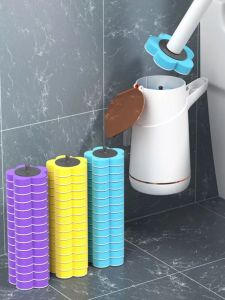 Disposable Toilet Brush For Home No Dead Angle Toilet Brush Bathroom Wall Hanging Toilet Cleaner Cleaning Brush Fantastic Toilet Accessories