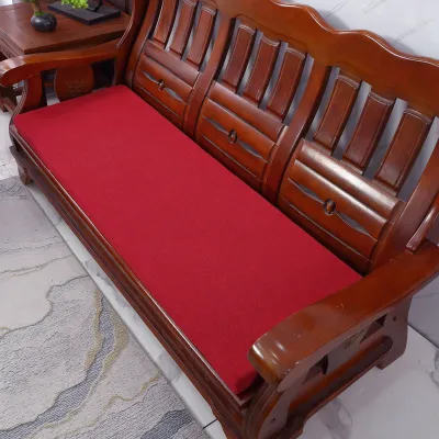 Bộ Ghế Sofa Gỗ Đỏ Kiểu Cũ Có Đệm Mút Có Thể Tháo Rời Chống Trượt Có Thể Giặt Máy Dùng Cho Mọi Mùa Đệm Ghế Sofa Bằng Vải Cotton Pha Lanh