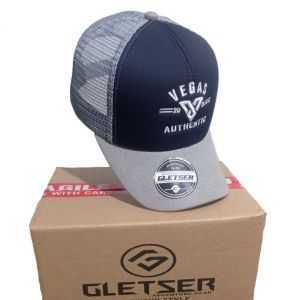 Topi Trucker Jaring Bordir Vegas Pria Wanita Distro Higt Premium Gletser