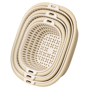 SENGAOPAI | Double Layer Kitchen Filter Basket 6 Pieces Set
