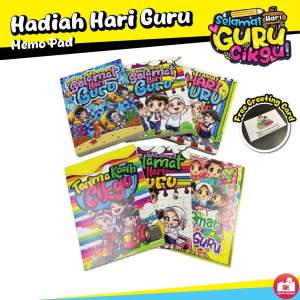 Note Pad Hadiah Hari Guru Teacher Gift Notebook