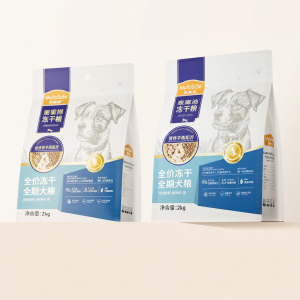 MYFOODIE | Duck and Beef Dog Food No Gluten Blueberry and Pear Freeze Dried Dual Blend Small Breed
