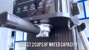 20 Bar Espresso Coffee Machine Automatic Coffee Machine with Milk Frother Energy Saving Self-Cleaning Portable Small Coffee Grinder Machine for Home Office