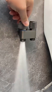 1/2" Angle Valve 2 Ways Faucet 1 In 2 Out Double Switches Control For Washing Machine Toilet Multifunctional household