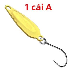 1 CÁI Móc Câu Kim Loại Siêu Bền 2.5g-10g Dùng Cho Bướm Đêm Côn Trùng Ruồi Cá Nhỏ Cá Đen Nước Ngọt Thép Carbon Có Ngạnh