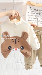 ชุดหล่อลูกชายสุดเทห์ ชุดเซ็ต 2 ชิ้น สูง สุดคูม ลดเซิร์ฟเวอร์ ชุดกันหนาวเด็กสูงเท่ เสื้อแจ็คเก็ต + กางเกงสไตล์เดินป่าขายาว เกรดพรีเมี่ยม