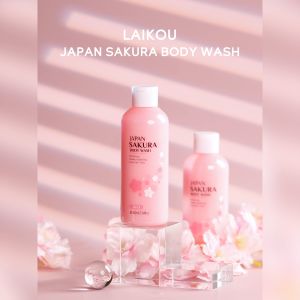 LAIKOU Japan Sakura Gentle Cleansing Smoothing & Brightening Body Wash
