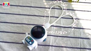 YOOGOO Kipas Angin Astronaut Karakter USB Charger Portabel Karakter Astronaut Cute Fan Kids Gift
