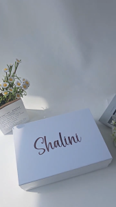 Personalised Magnetic Gift Box | Customised Gift Box | Premium Folding Gift Box Packaging | Gift Packaging