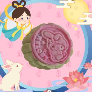 Celestial Delights: 6 pcs 65g My Melody & Hello Kitty Snowskin Mooncakes