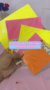 Kertas Lipat Origami: Perlengkapan Prakarya & DIY