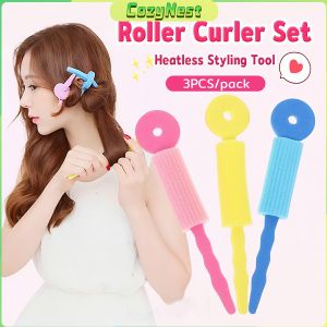 C.N 3Pcs/pack Roller Curler Set Curling Rod Hair Salon Perm Hair Tools Heatless Styling Tool