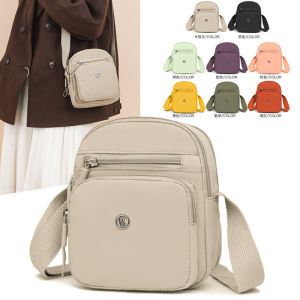 Lightweight Waterproof Oxford Fabric Crossbody Bag for Women Single Shoulder Sling Bag Stylish City Simple Design Casual Use