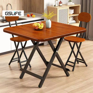 GSlife🔥🔥การขายล้างสต็อก 30%OFF โต๊ะกินข้าวพับได้ โต๊ะกลางแจ้งแบบพกพา ประหยัดพื้นที่ โต๊ะพับ