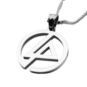 Linkin Park Logo Necklace Personalized Metal Chain A Must - Have for Rock Fans Trendy and Fashionable Jewelry